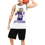 Jefferson Basketball Black Trim Uniform with Pocket