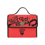 Holy Girl Swagg Waterproof Canvas Bag-Black