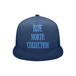 Blue North Collection All Over Print Snapback Hat D