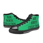Blue North High Top Canvas Shoes