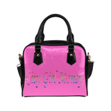 City Girl Money Shoulder Handbag