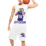 Jefferson Basketball Black Trim Uniform with Pocket