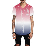 Sk8tr Boy Red, White, & Blue All Over Print Baseball Jersey For Men