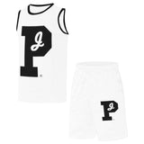 Peezy Basketball Black Trim Uniform with Pocket