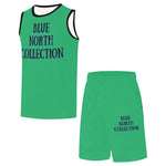 Blue North Collection Basketball Uniform with Pocket