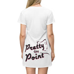 Pretty On Point All-Over-Print  T-Shirt Dress