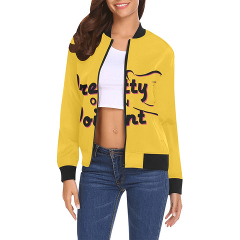 Pretty On Point Womens Bomber Jacket