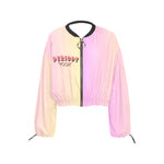 PERIODT "POOH" Multi Color CROPPED CHIFFON JACKET